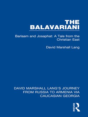 cover image of The Balavariani